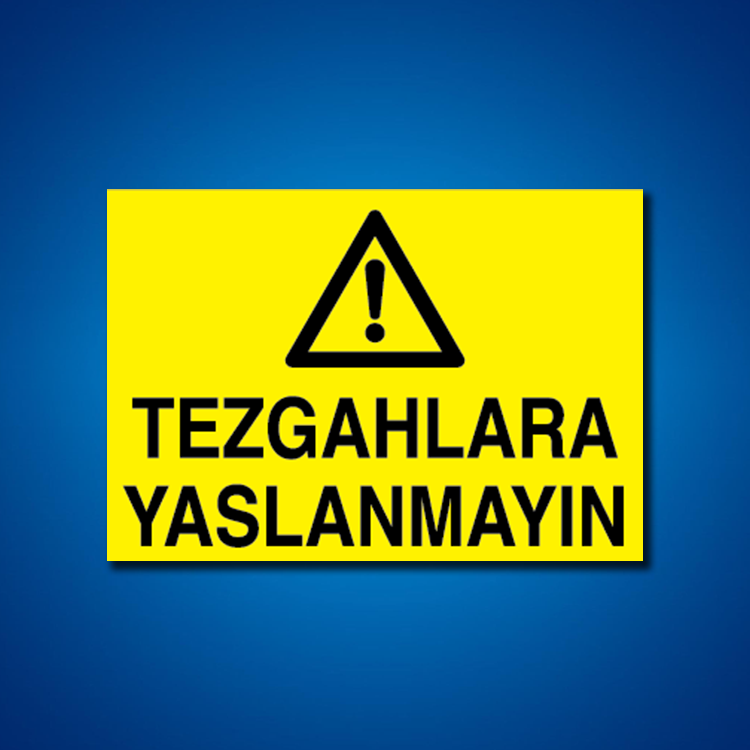 Torna-Planya-Freze-Cnc İş Güvenliği Etiketleri